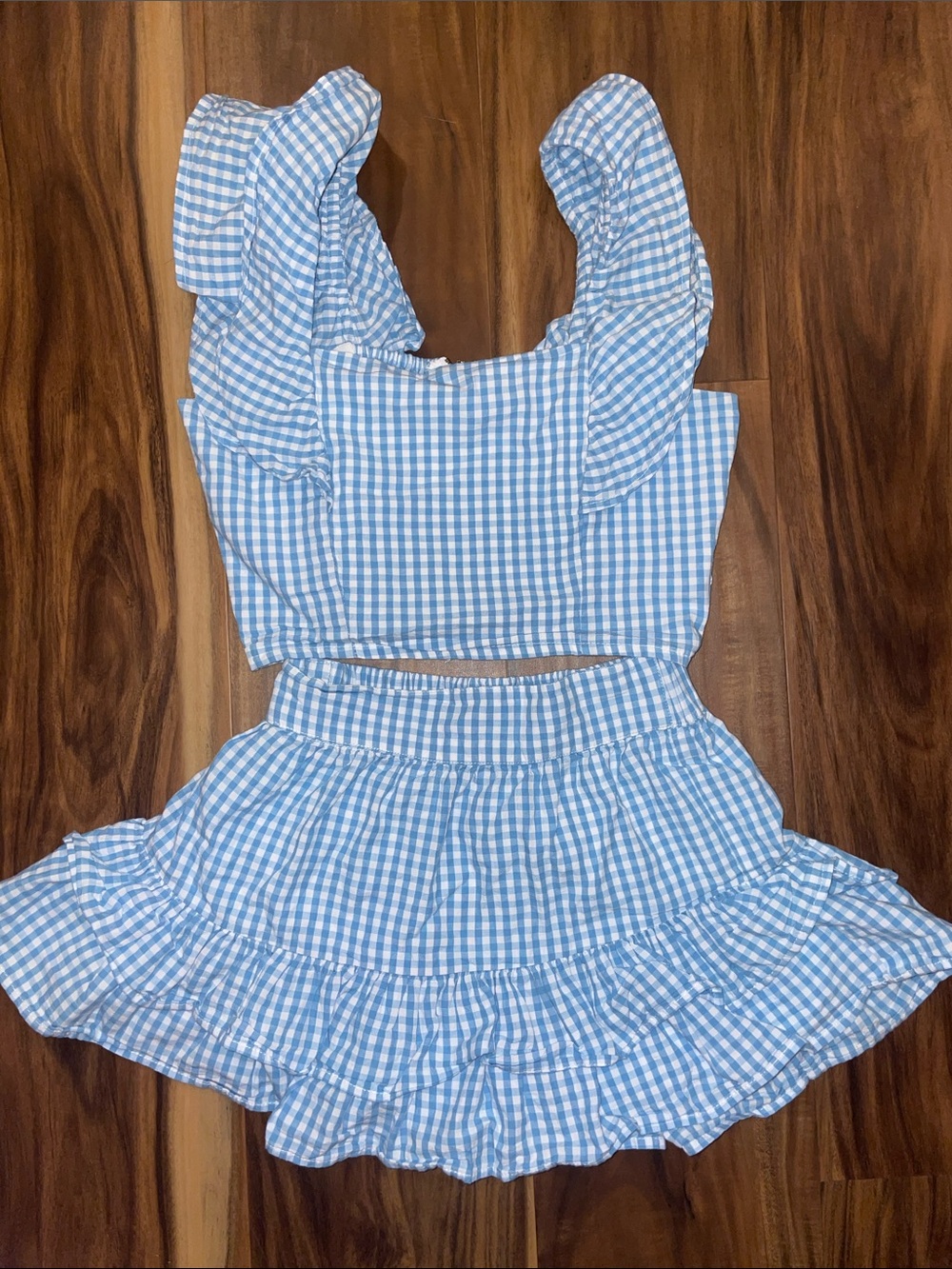Cake for Dinner Maya Gingham Top and Julia Gingham Skirt